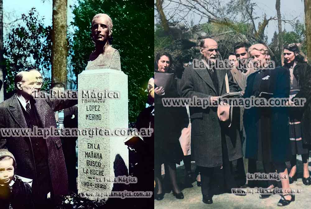 El poeta llegó al bosque en automóvil, acompañado por su esposa, Zenobia Camprubi. 