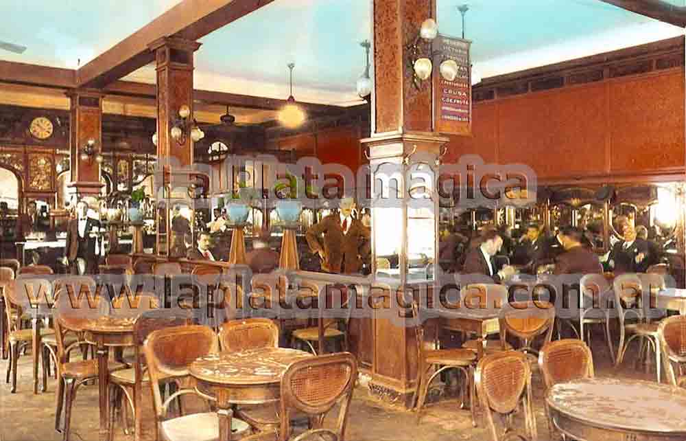Confitería Victoria en la esquina de calle 7 y 49